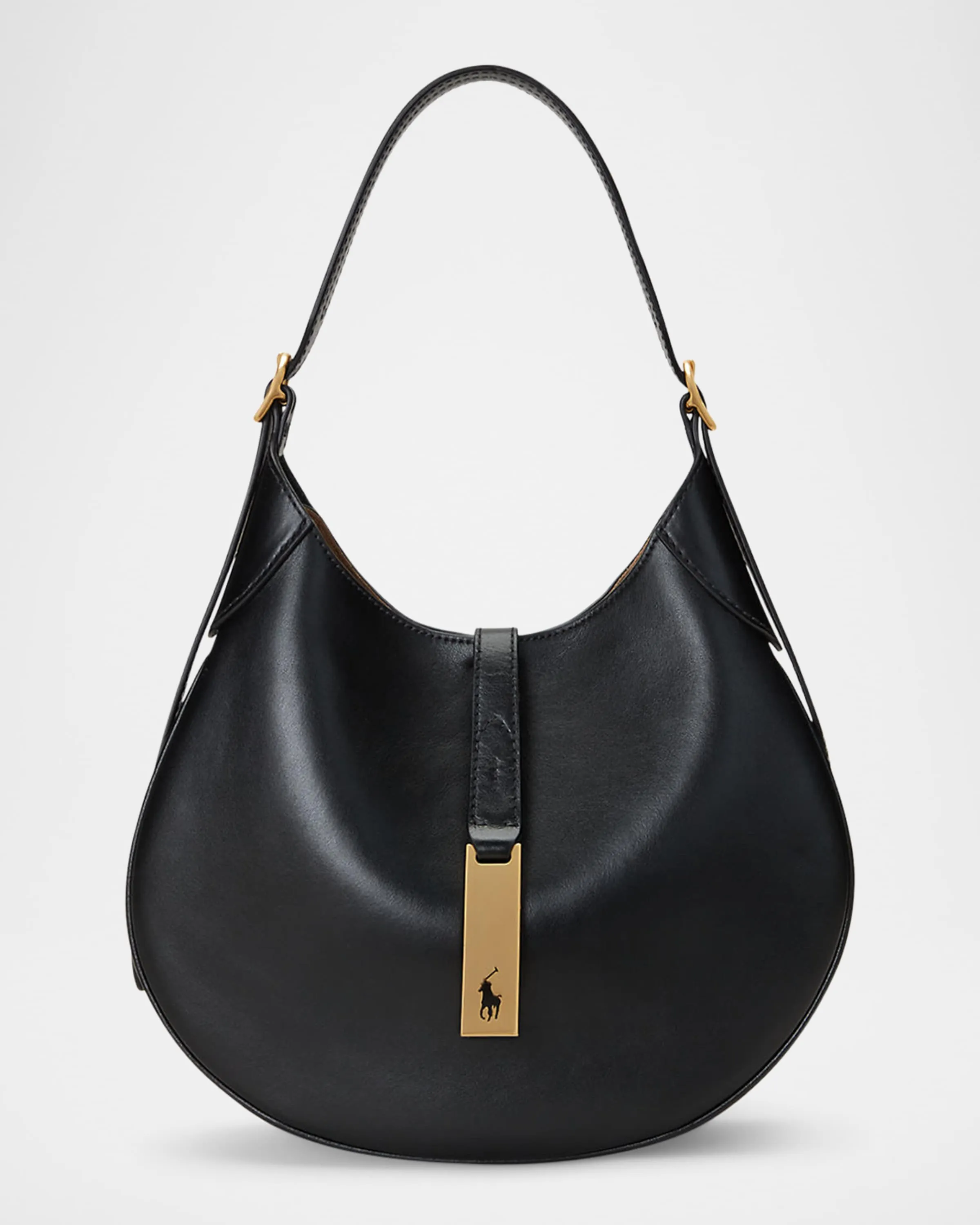 Small Sport Leather Shoulder Bag