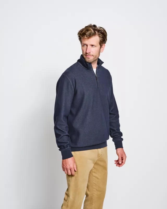 Softest French Rib 1/4-Zip Pullover