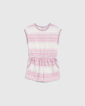 Splendid Toddler Girl Painterly Stripe Romper