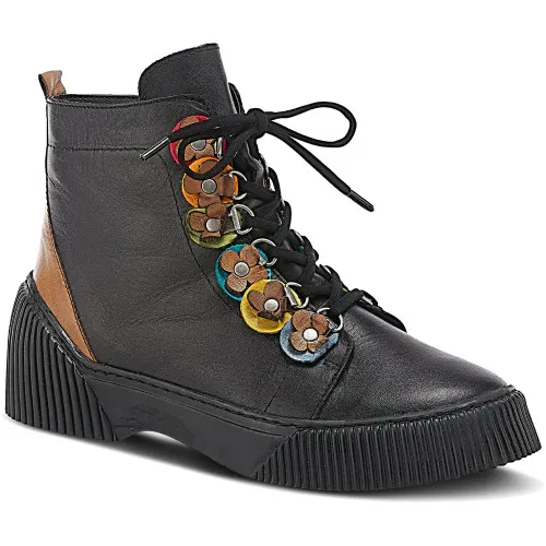 Spring Step Women's Yeba Boot - Black Multi