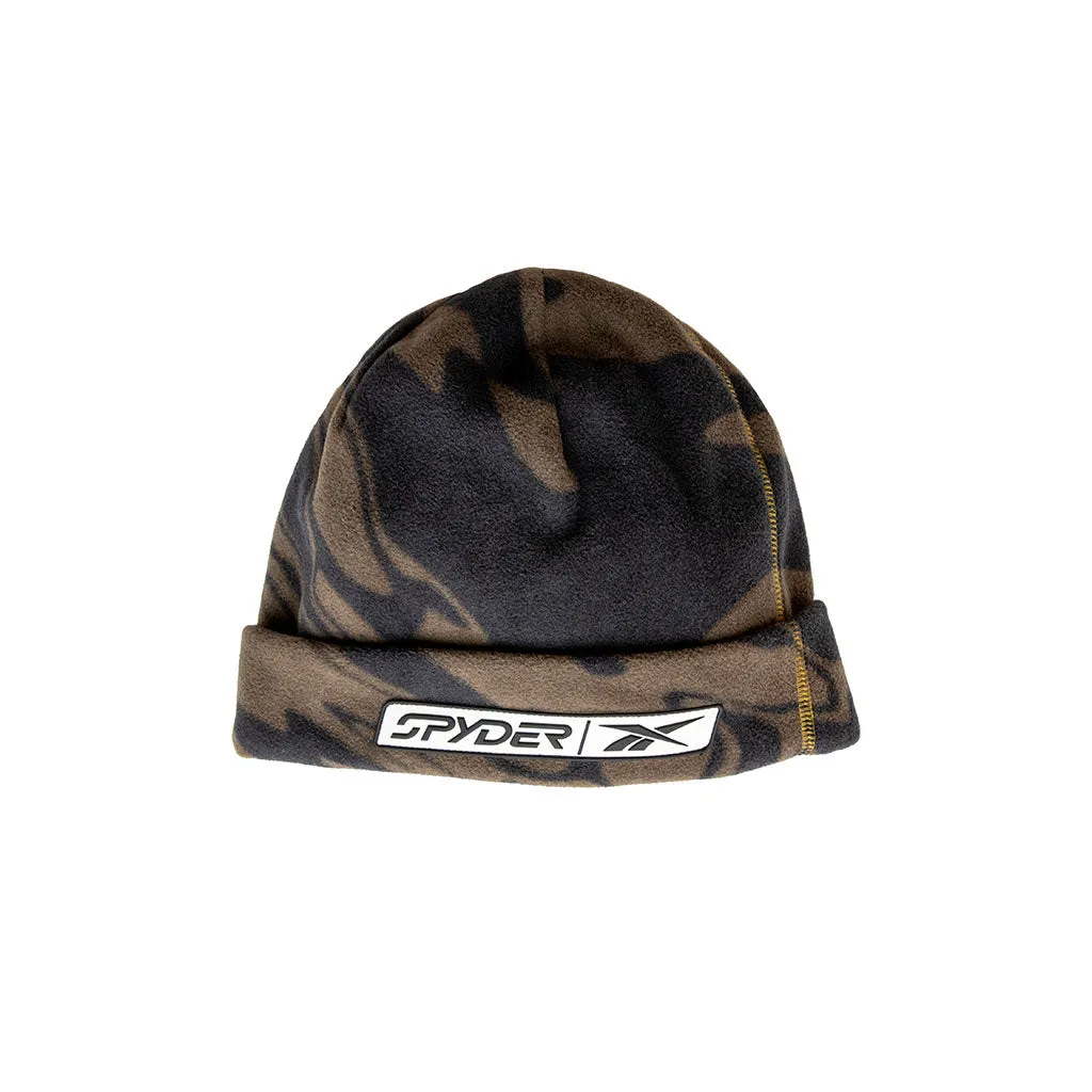 Spyder X Reebok Mens Palisade Beanie - Brown