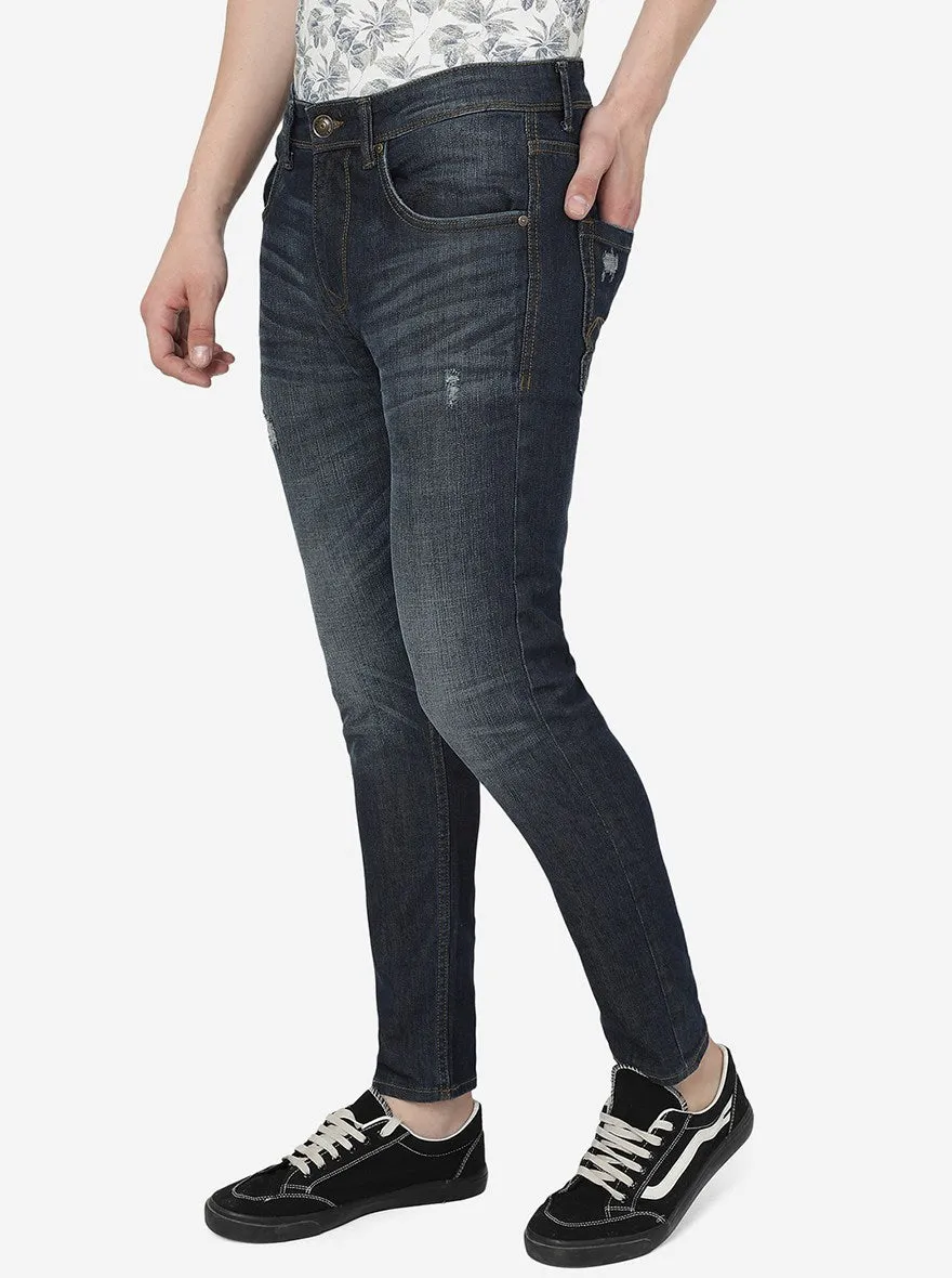 Storm Blue Washed Rider Fit Jeans | JadeBlue