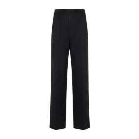 STRIPED WOOL TROUSERS