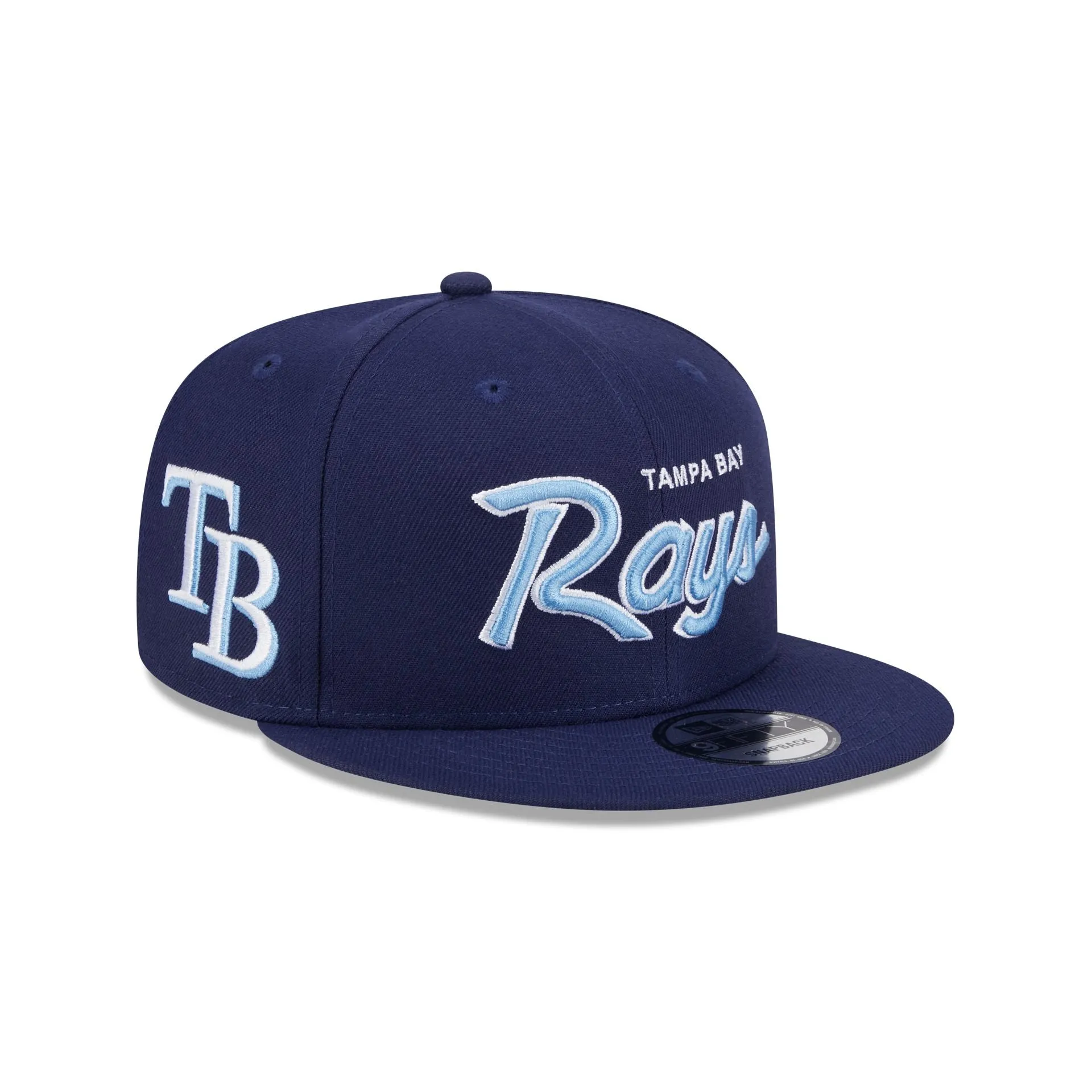 Tampa Bay Rays Wordmark 9FIFTY Snapback Hat