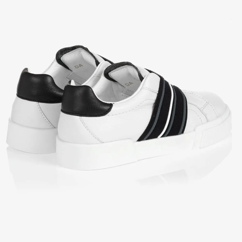 Teen Boys White Trainers