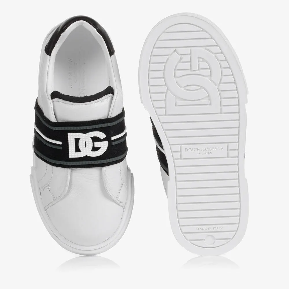 Teen Boys White Trainers