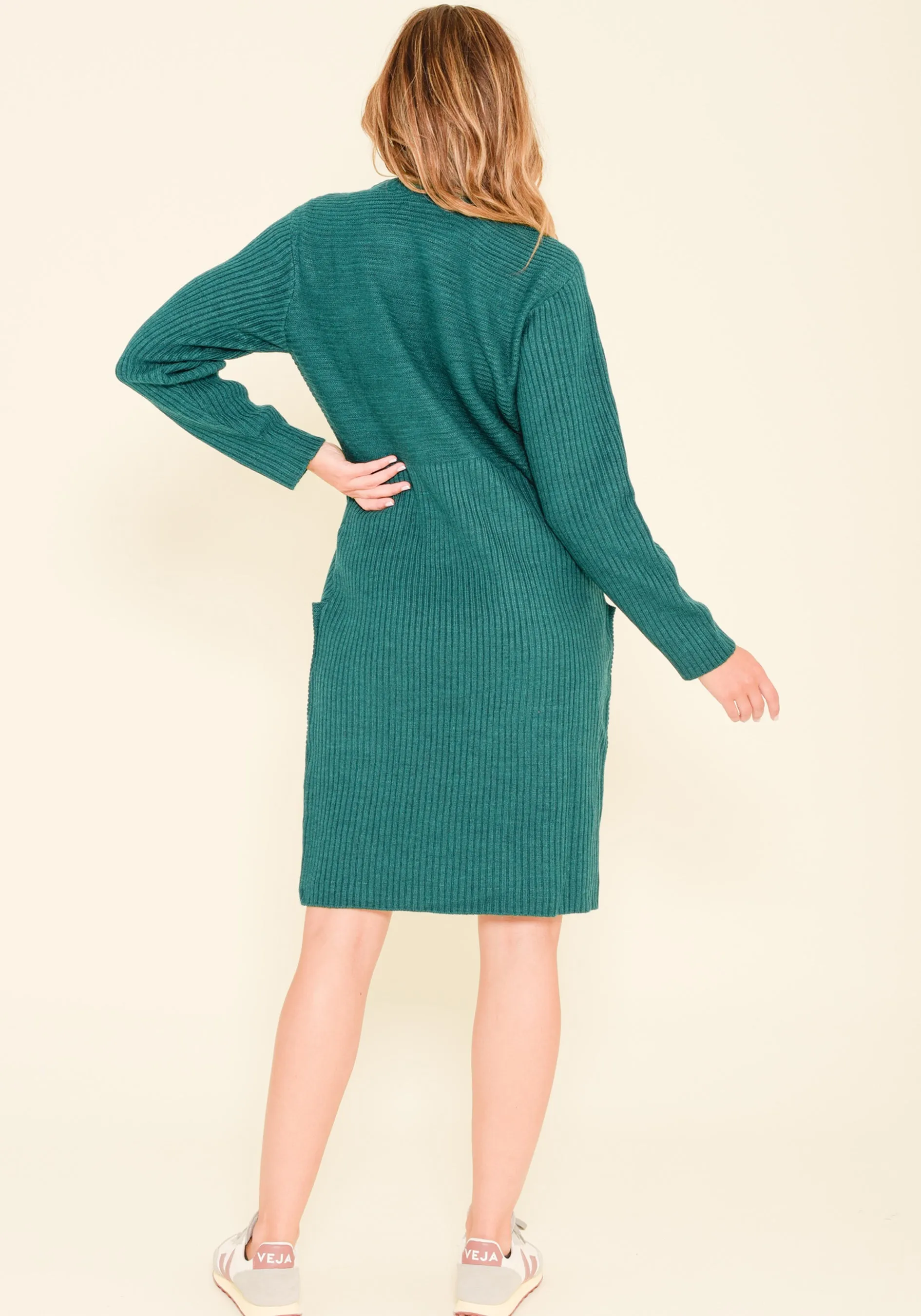 Texture Jumper Dress