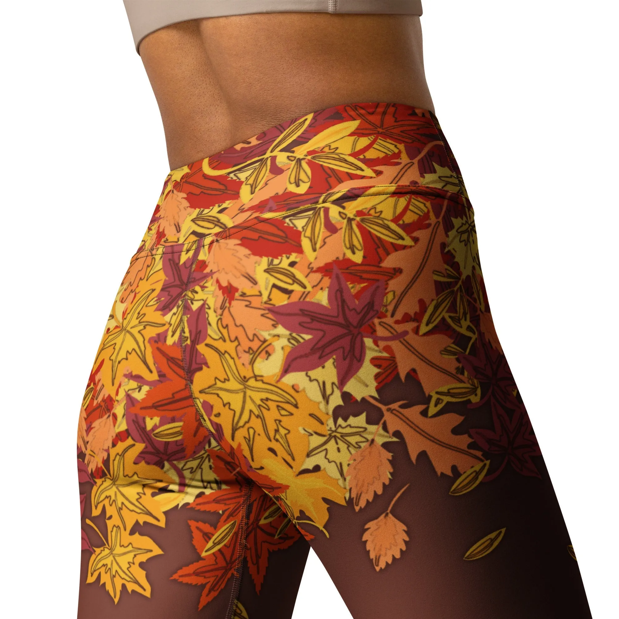 Thanksgiving Vibes Yoga Leggings