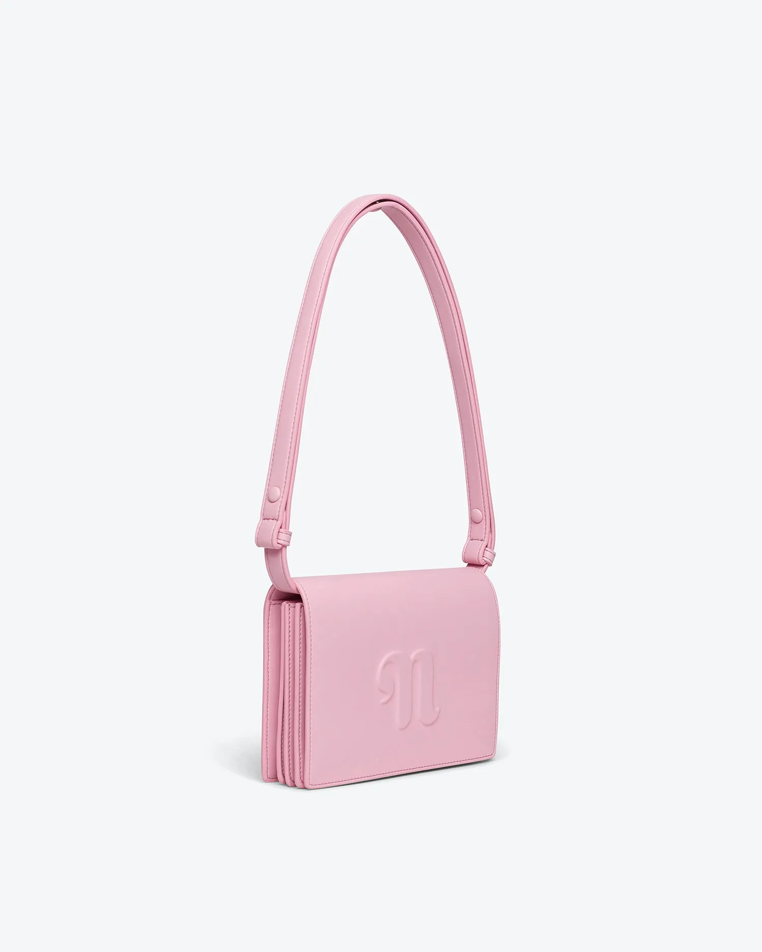 The Concertina - Sale Alt-Nappa Shoulder Bag - Pink