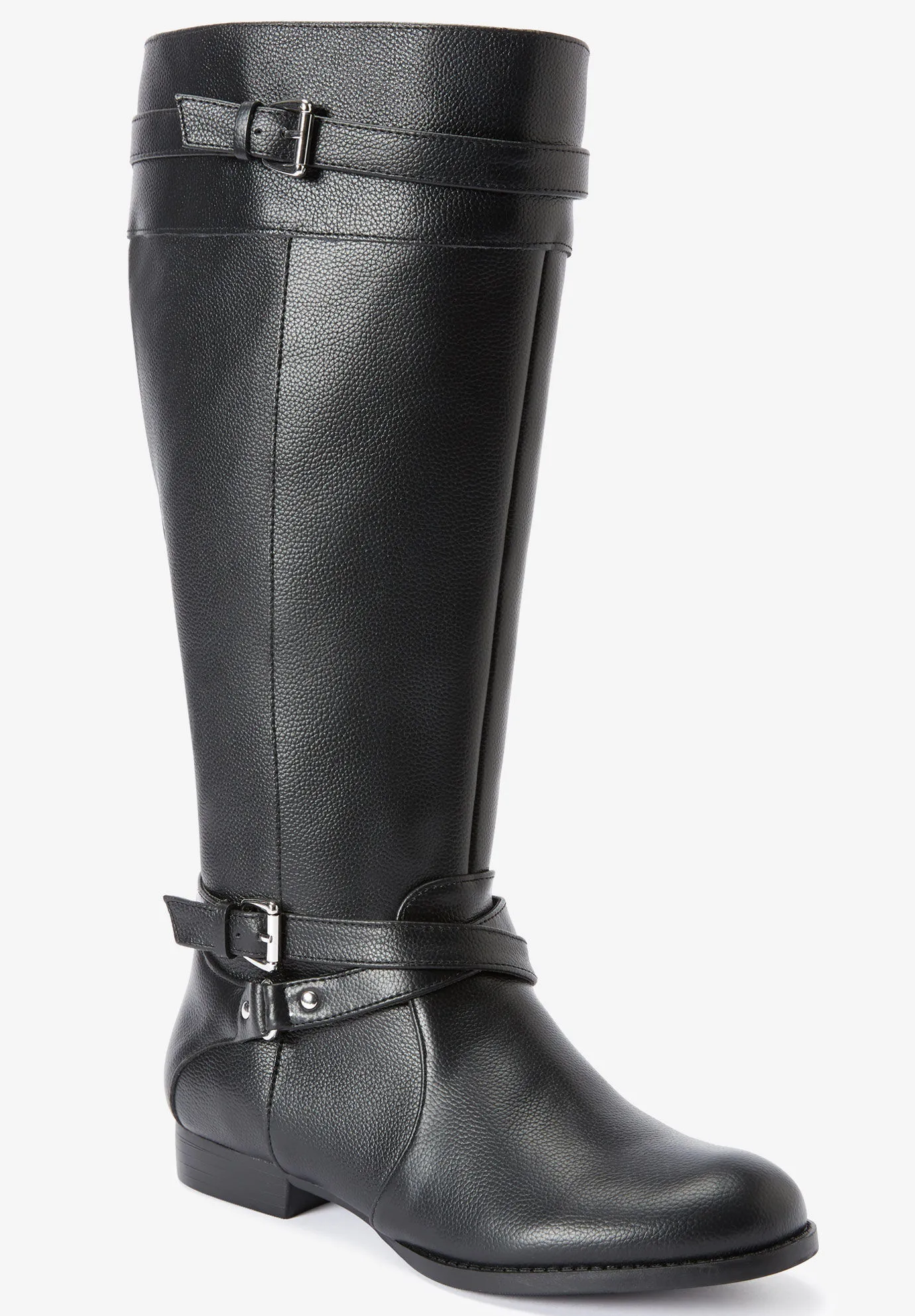 The Janis Tall Regular Calf Leather Boot By Comfortview