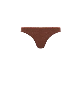 The new  Glitter bikini bottoms - Brown