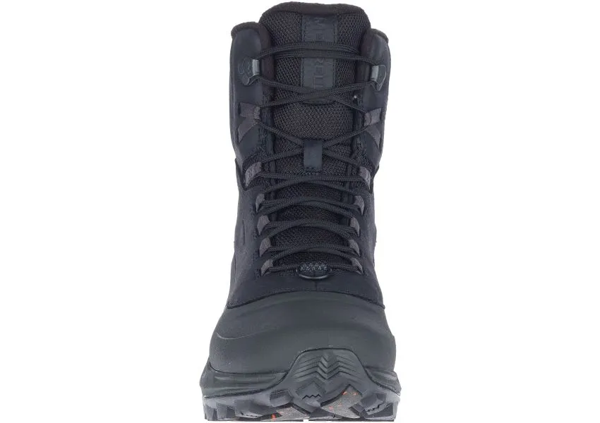 Thermo Overlook 2 Mid Waterproof Black Leather Wide Boot