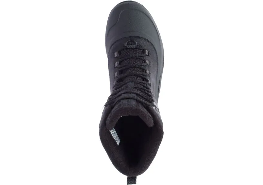 Thermo Overlook 2 Mid Waterproof Black Leather Wide Boot