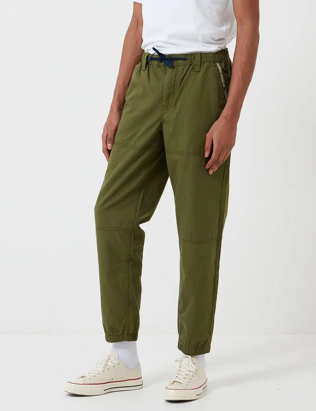 Tommy Jeans Pieced Jog Pant (Ripstop) - Cypress Green