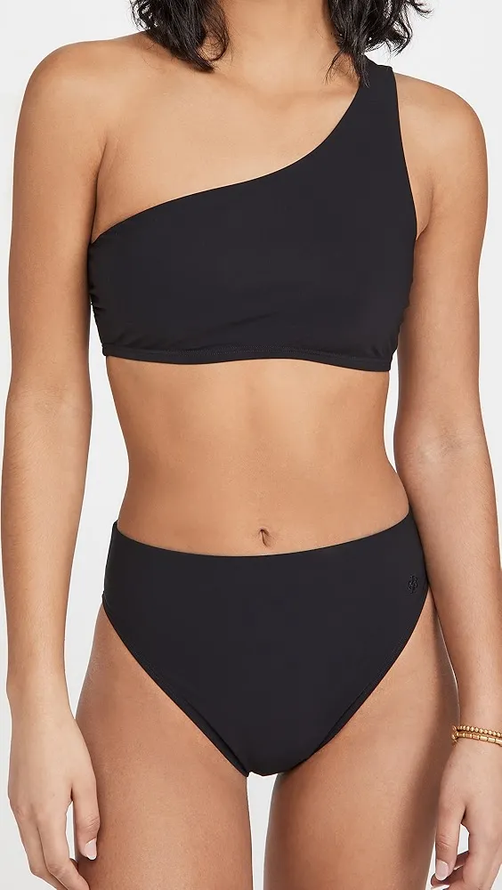 Tory Burch   One Shoulder Bikini Top 