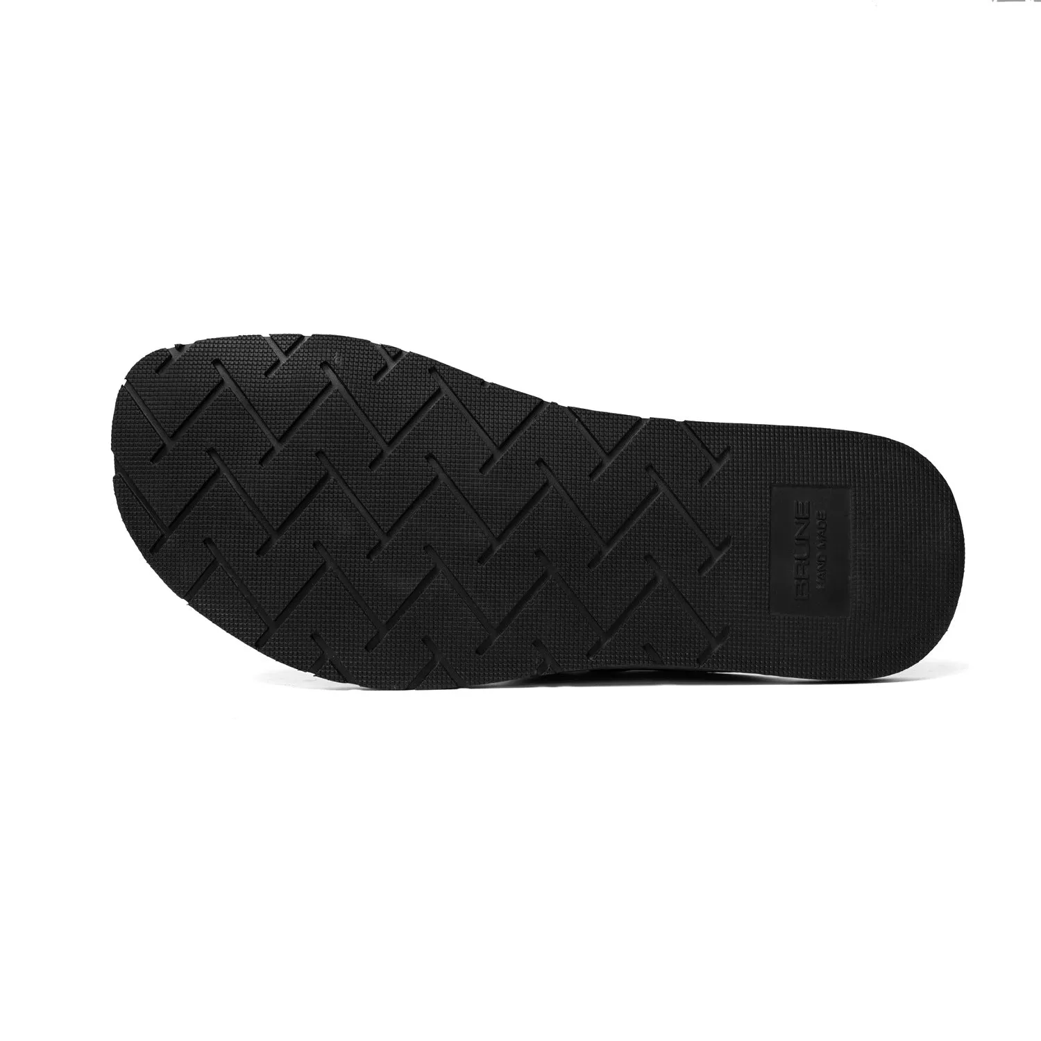 Traditional Kolhapuri Black slipper