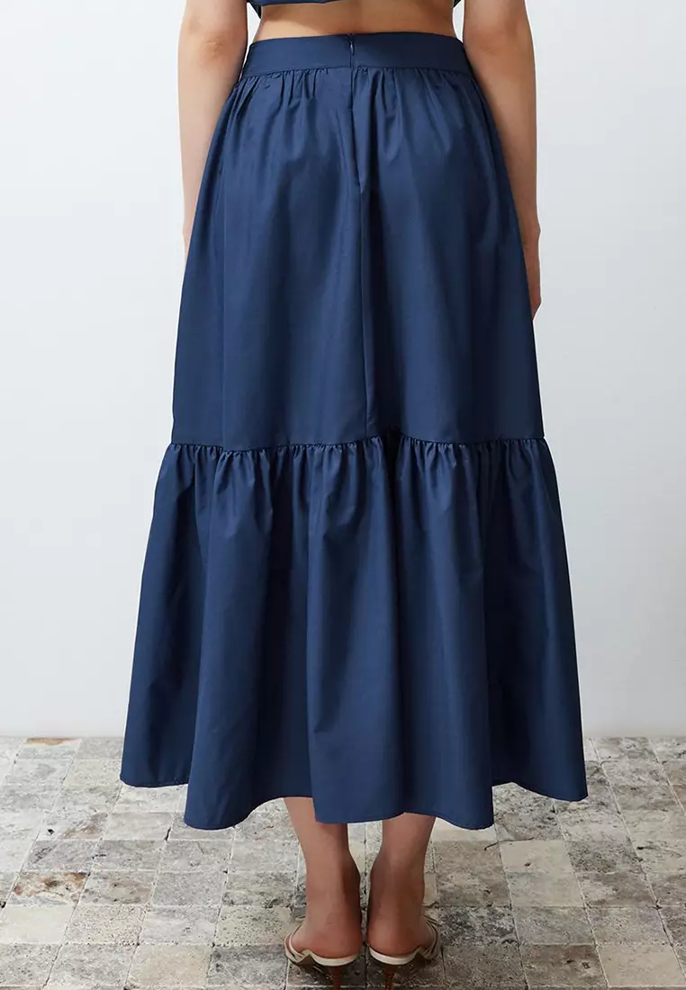 Trendyol Maxi Flared Skirt