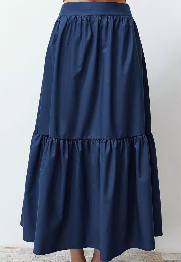 Trendyol Maxi Flared Skirt