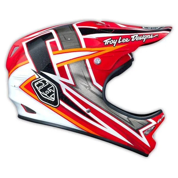 Troy Lee Designs D2 Full Face Helmet - Proven Red