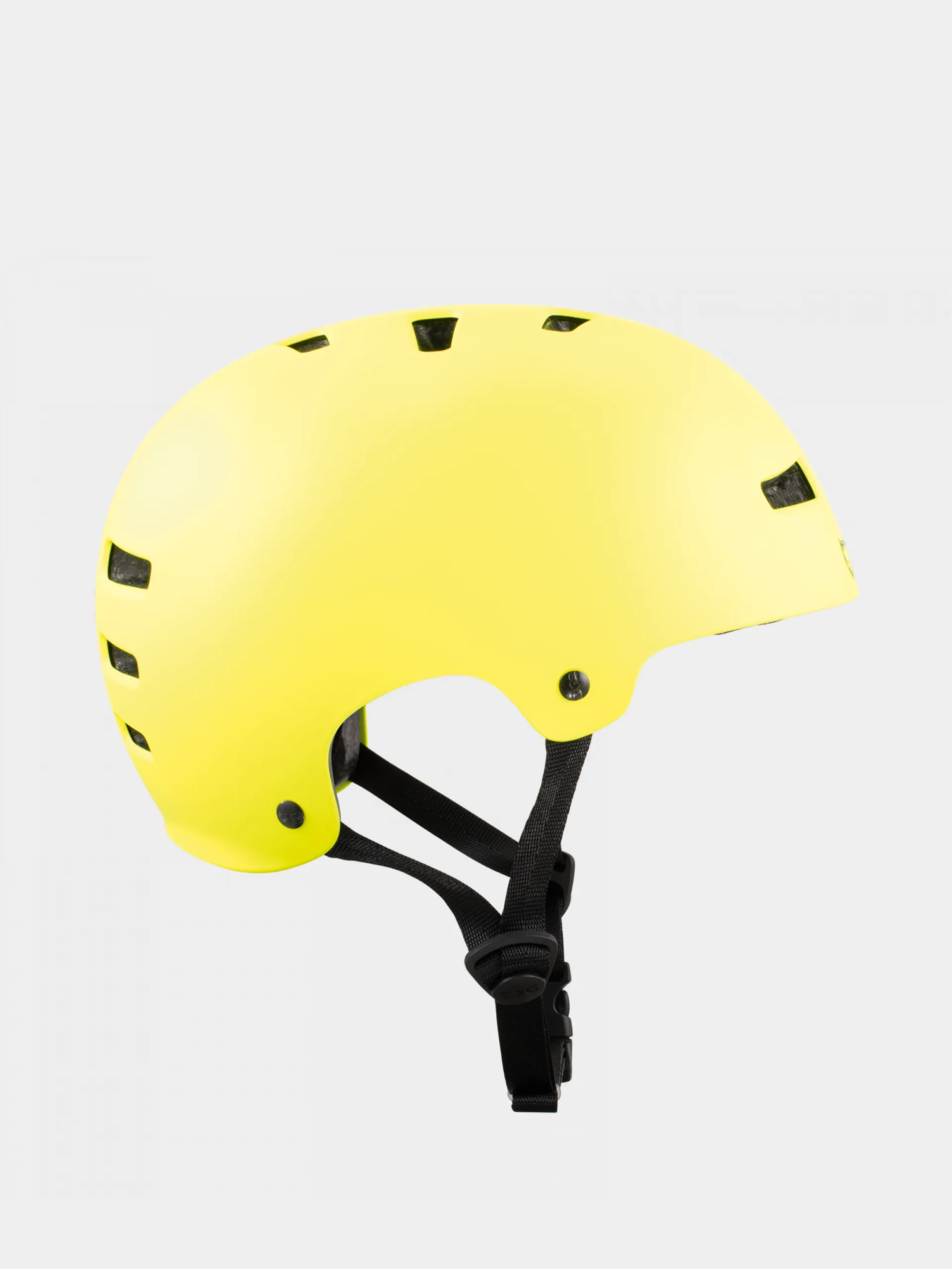 TSG Evolution Solid Color Helmet (satin acid yellow)