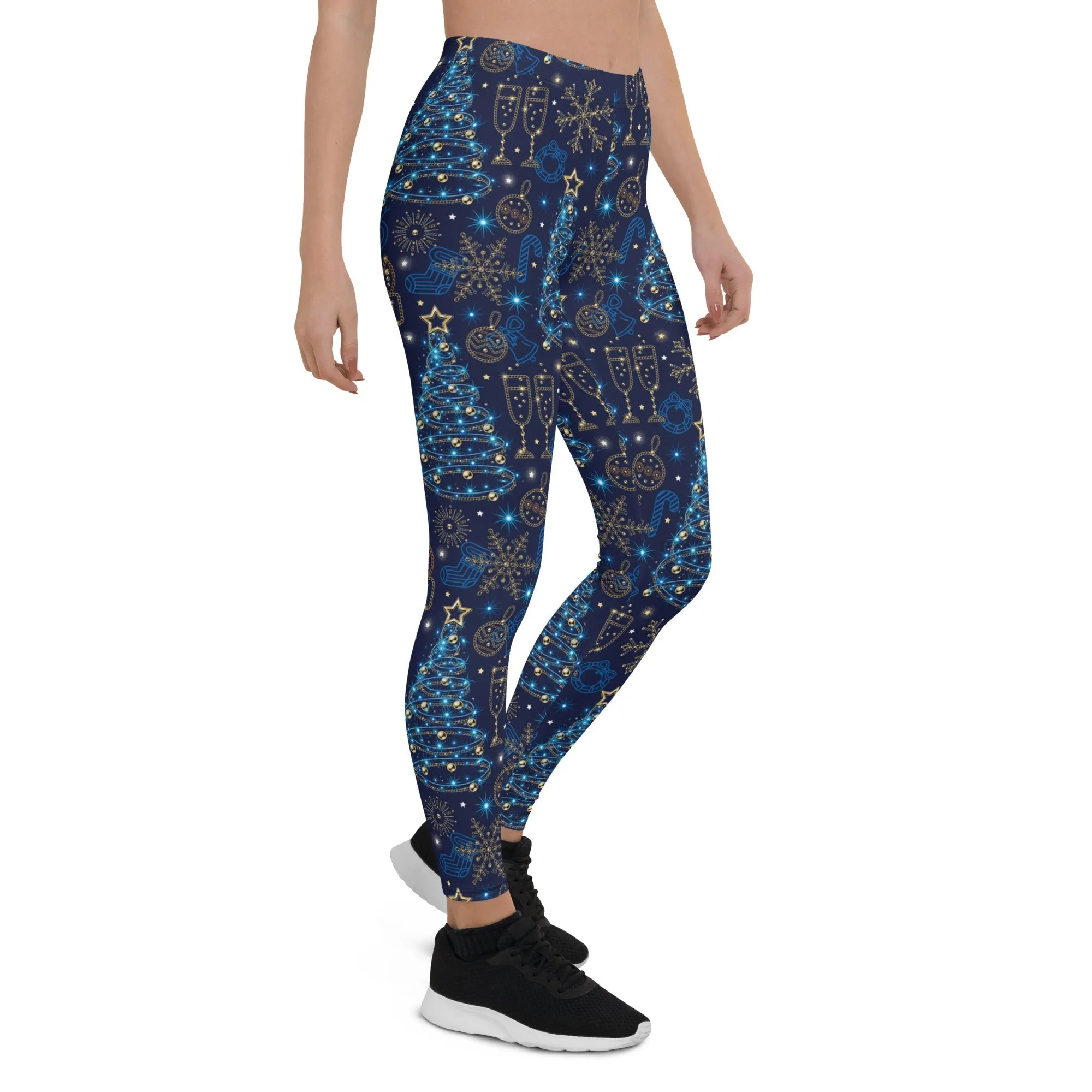 Twinkling Tinsel Dreams Leggings