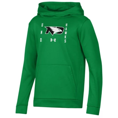 Under Armour Kids North Dakota Fighting Hawks Woodson Hoodie