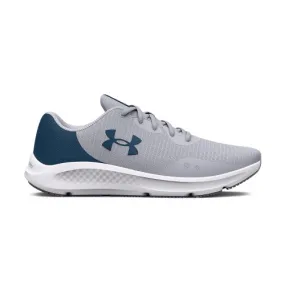 Under Armour Men's Charged Pursuit 3 Tech Running Shoe Grey/Blue