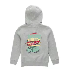 Vans Boarded Up FZ Kid Boys Hoodie - Cement Heather Grey