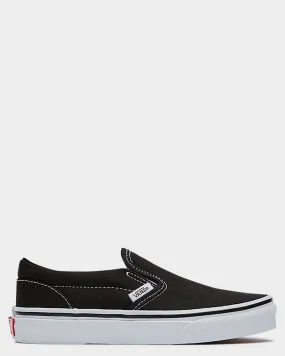 Vans Kids Classic Slip-On - Black True White | SurfStitch