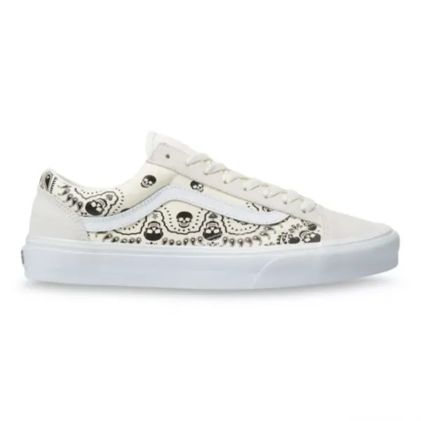 VANS - Men - Style 36 Bandana Skulls - Off White