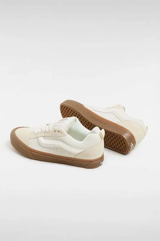 Vans suede plimsolls Knu Skool beige color VN0009QCDBS1