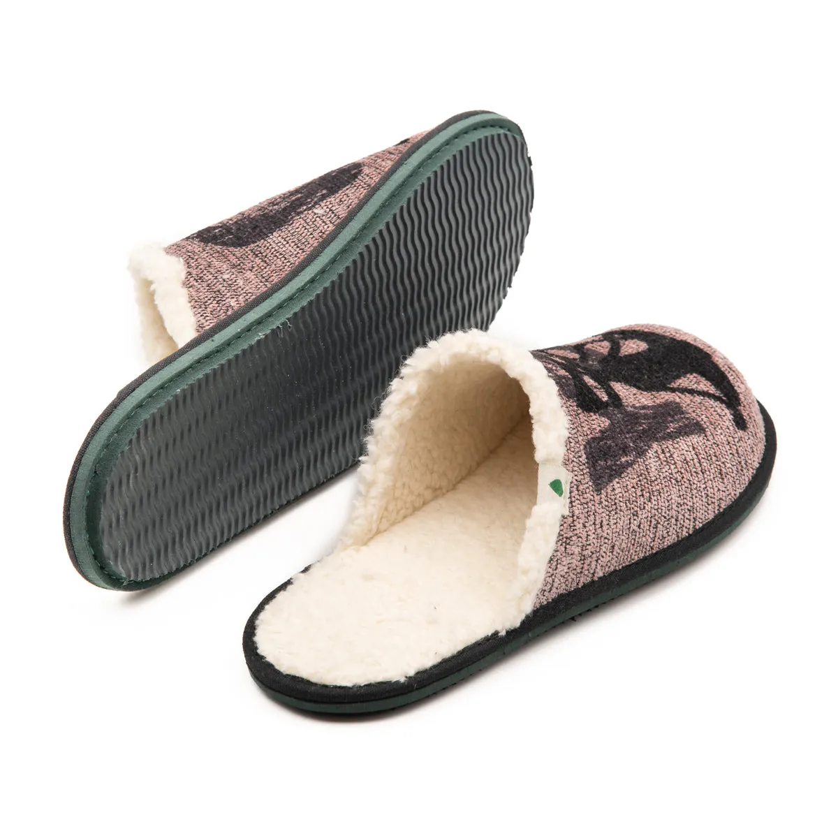 Vegan home slipper PINK CAT SAW014