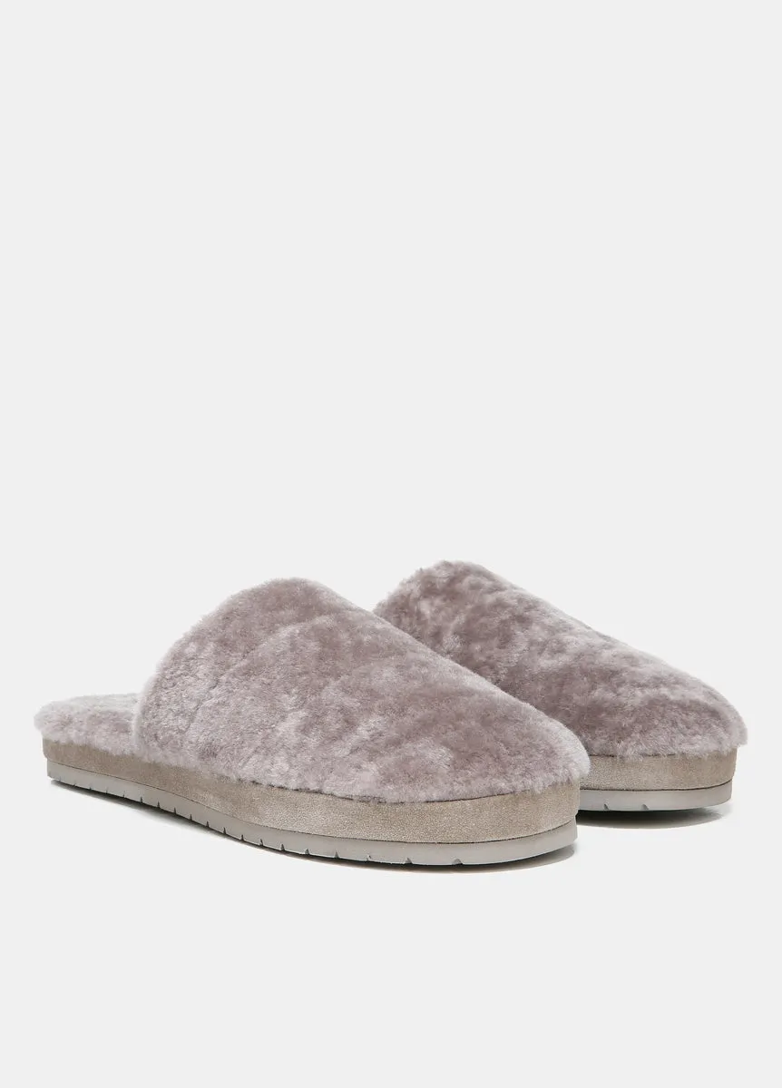 Vince Loni Closed Toe Slide Slipper in Marble