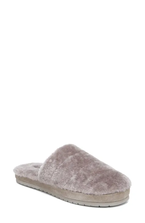 Vince Loni Closed Toe Slide Slipper in Marble