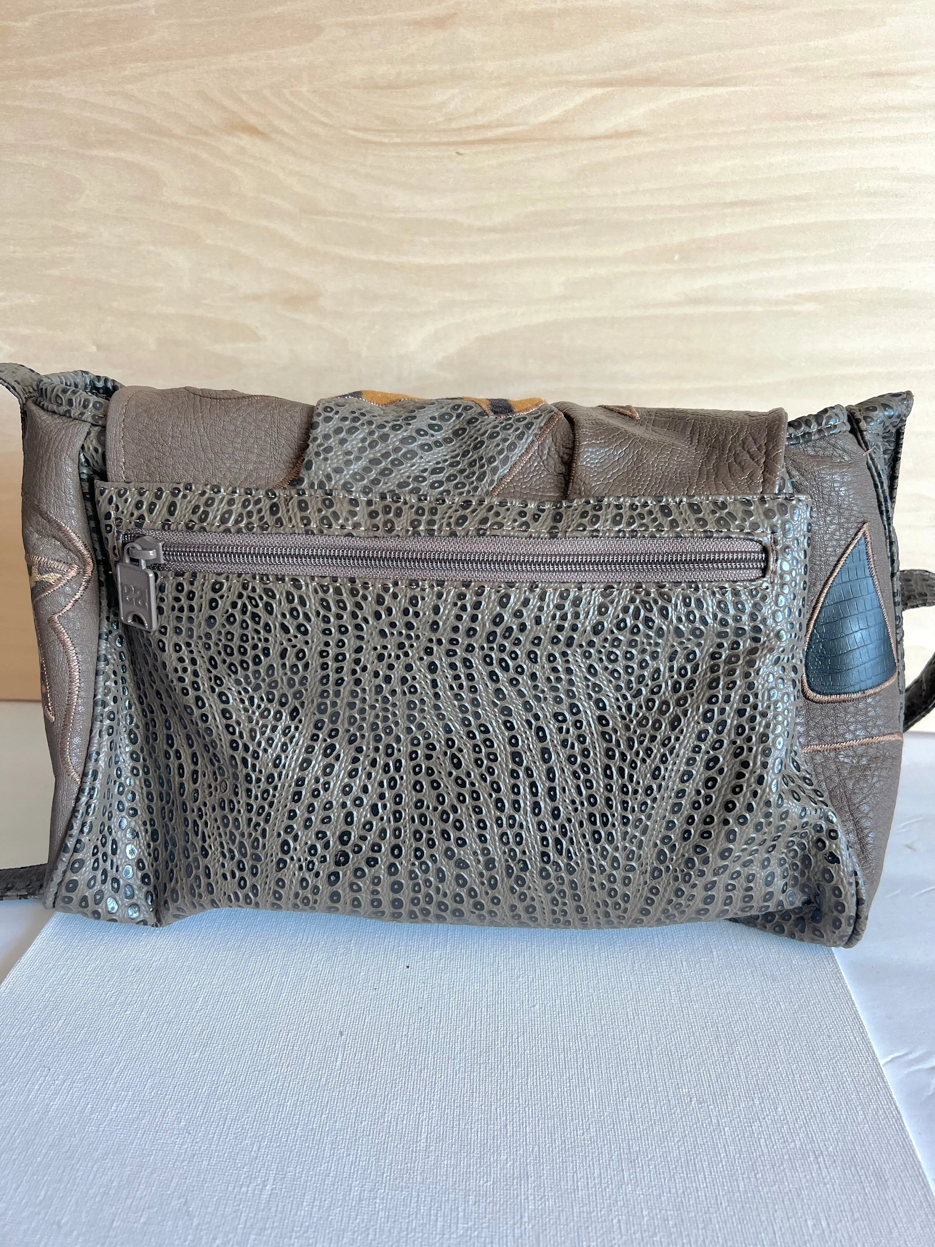 Vintage Brown Nas Handbag