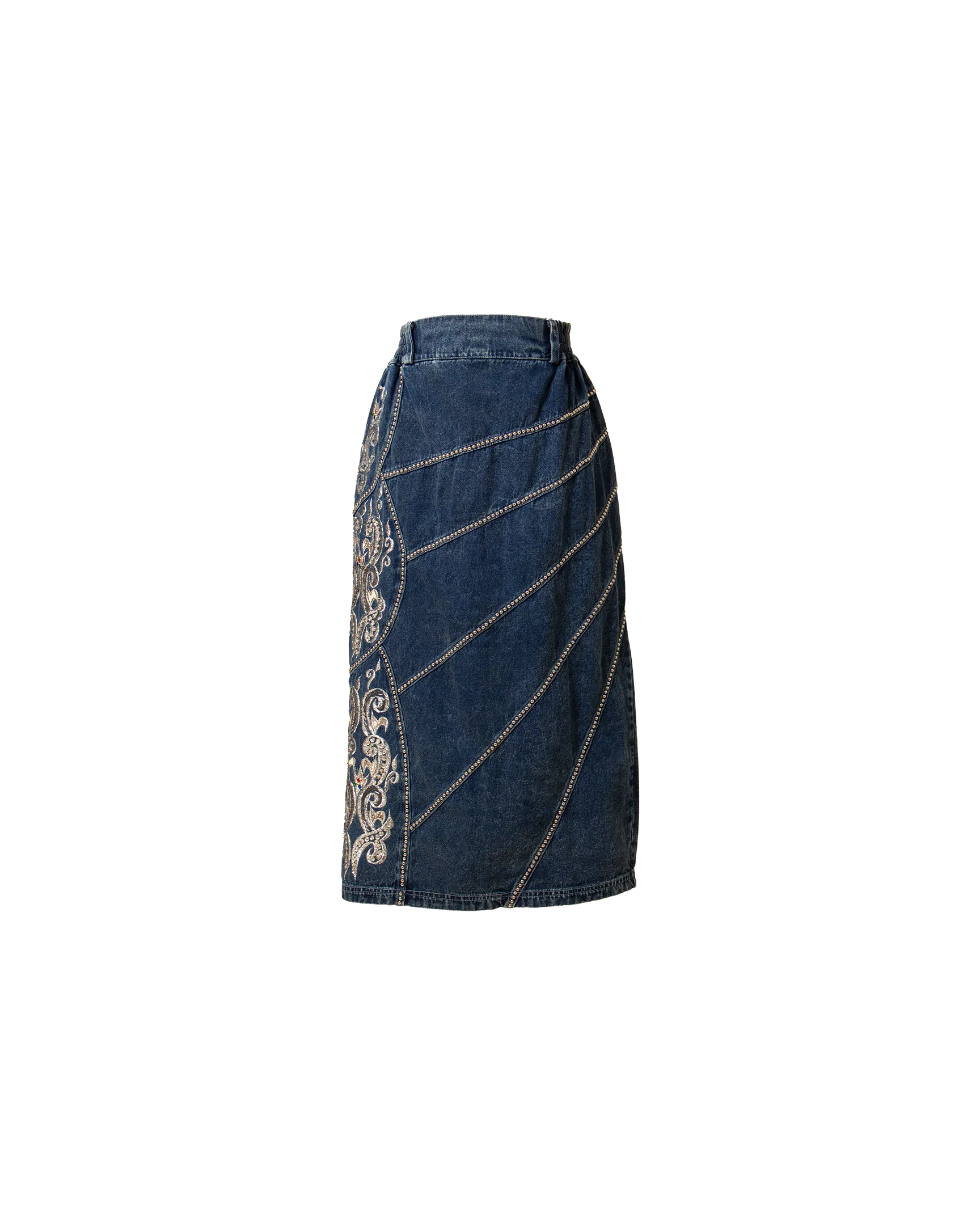 Vintage Jazzino Denim Skirt