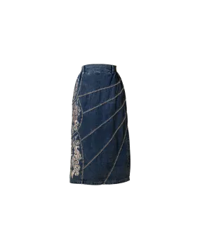 Vintage Jazzino Denim Skirt