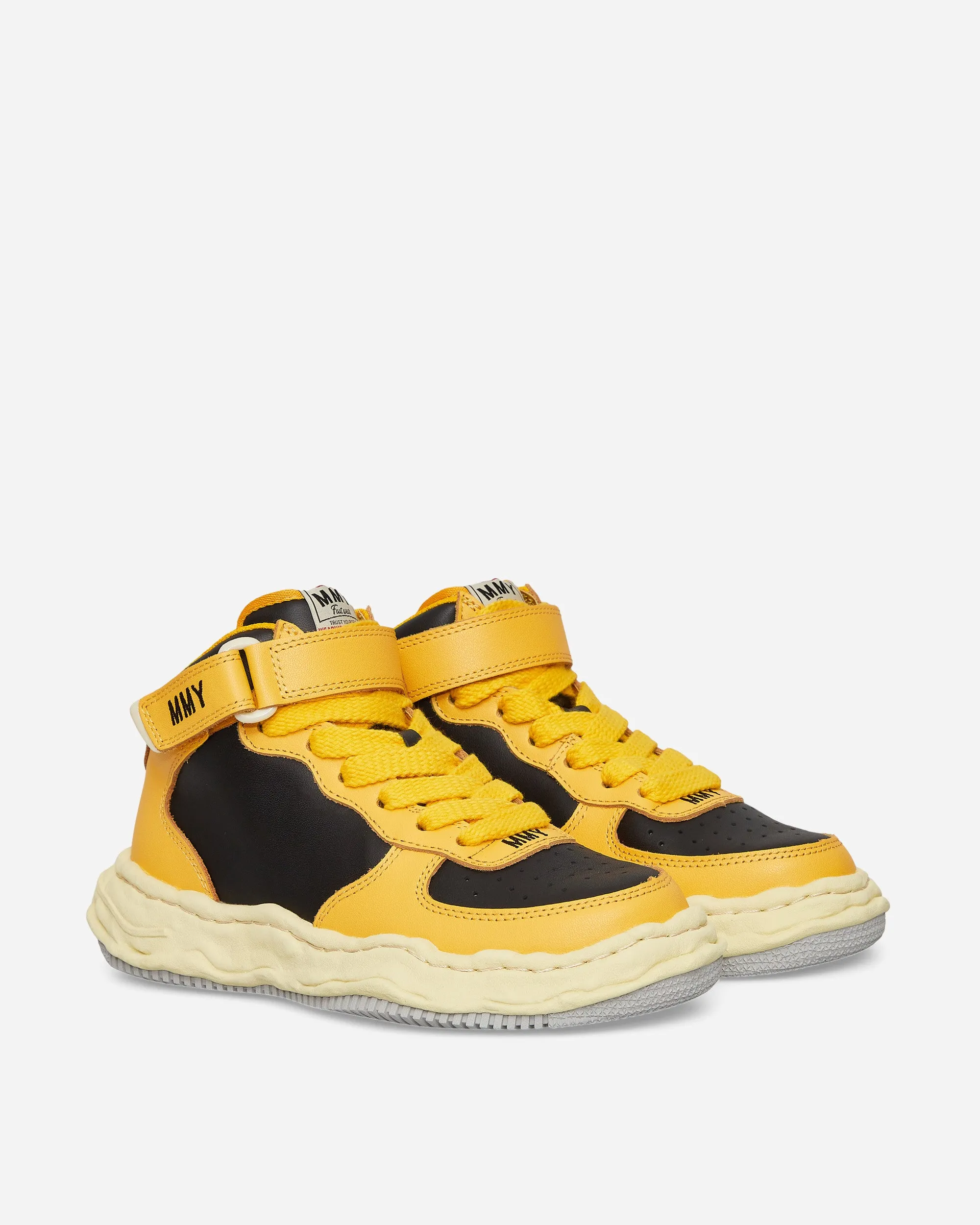 Wayne VL OG Sole Leather High Sneakers Yellow