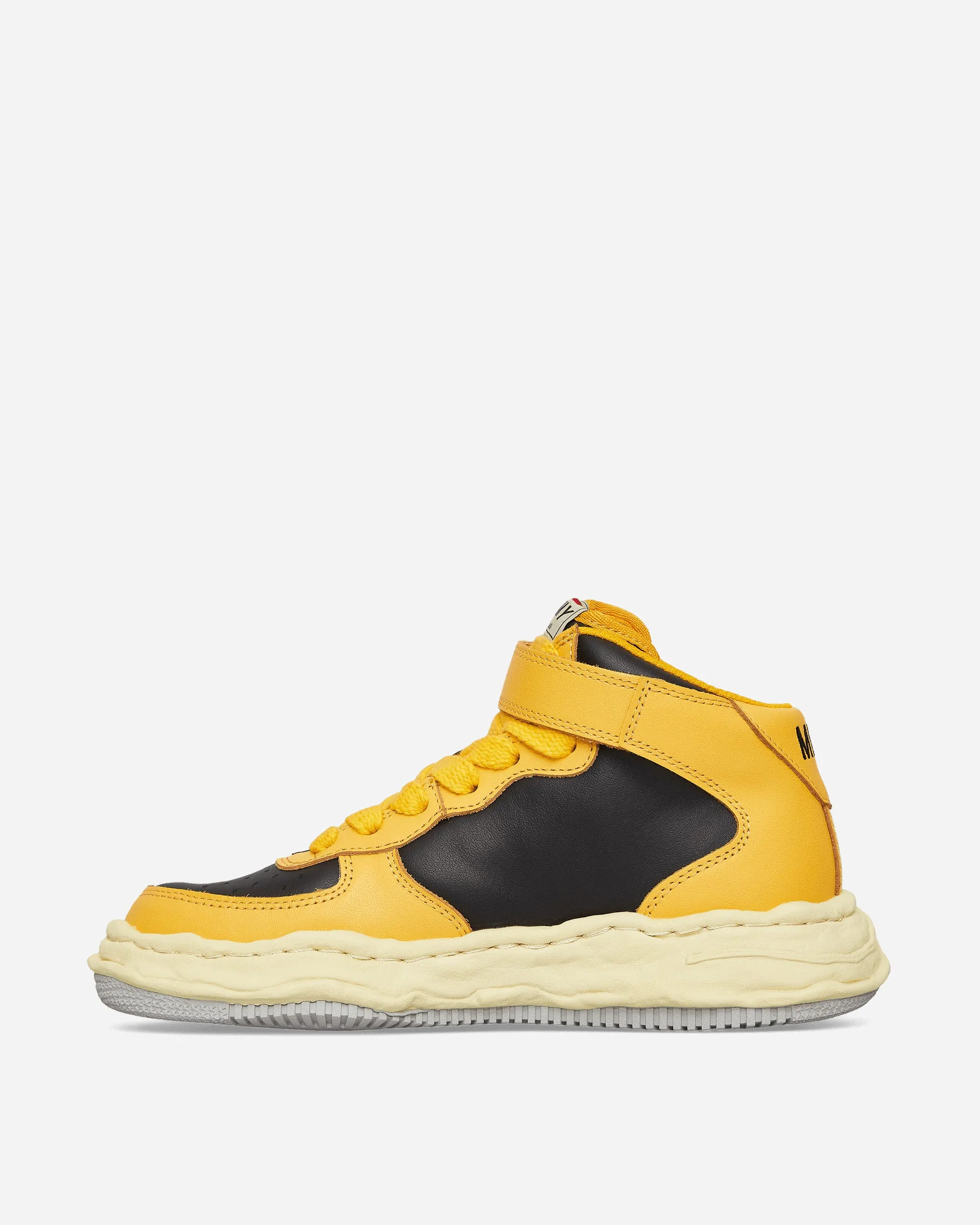 Wayne VL OG Sole Leather High Sneakers Yellow