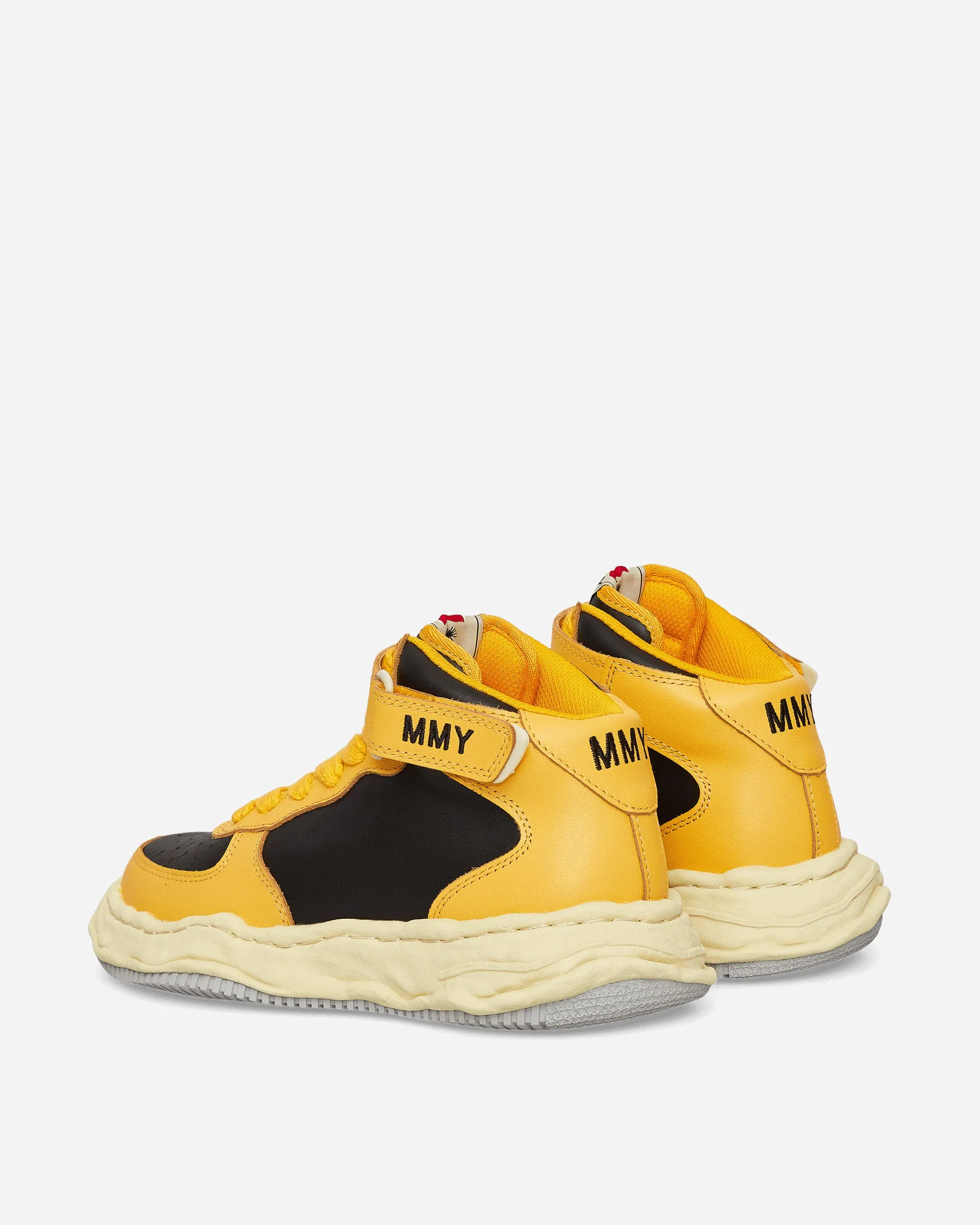 Wayne VL OG Sole Leather High Sneakers Yellow