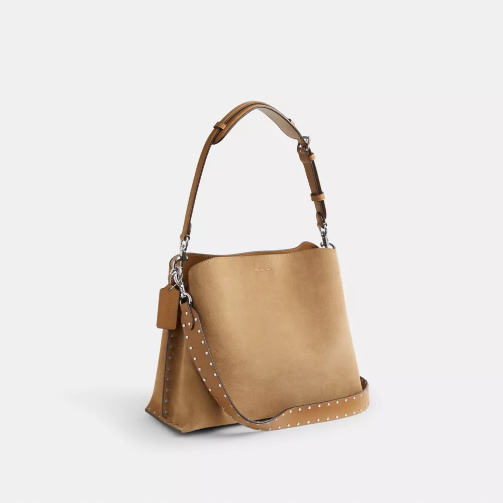 Willow Shoulder Bag With Rivets