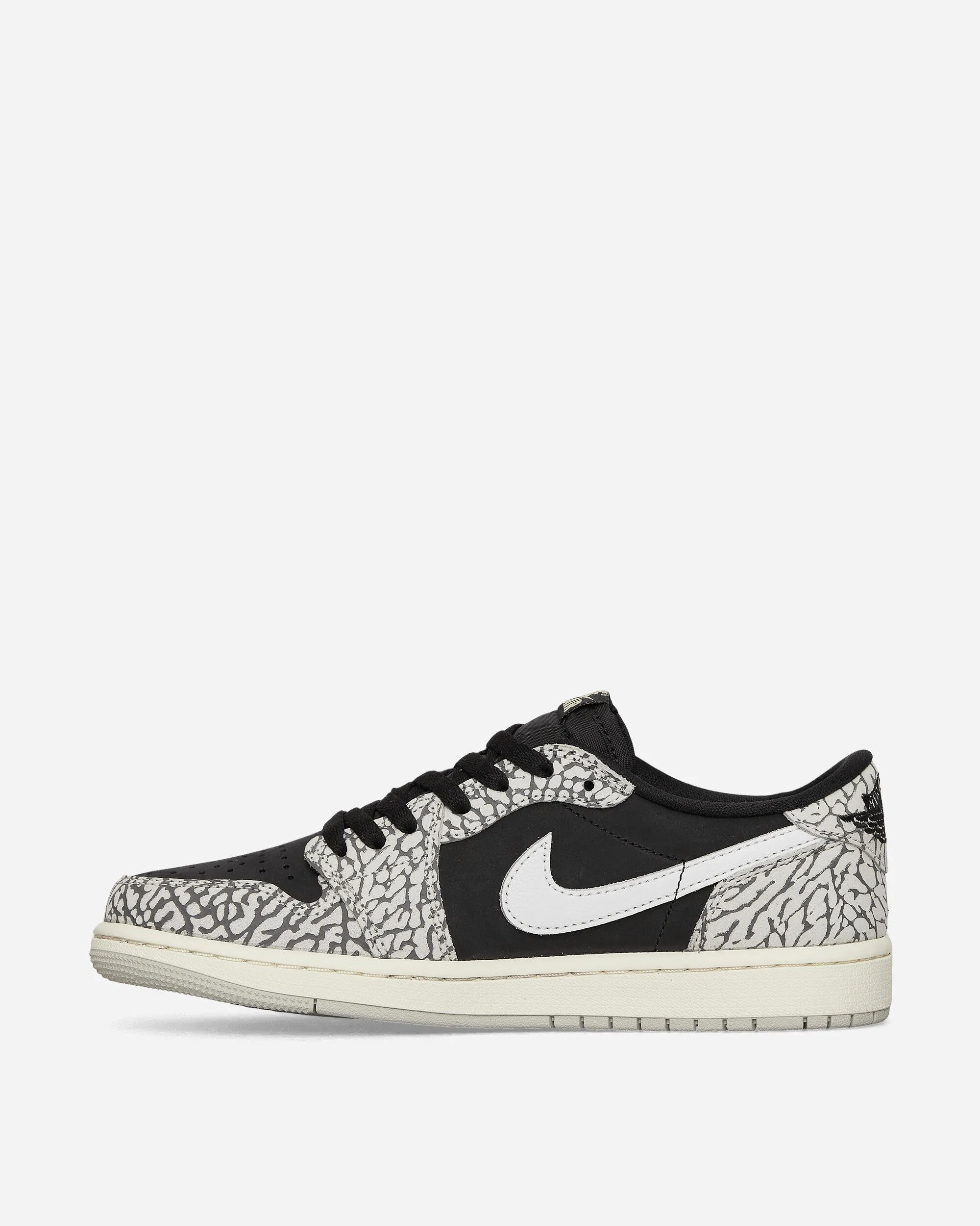 WMNS Air Jordan 1 Retro Low OG 'Black Cement' Sneakers Black / Muslin