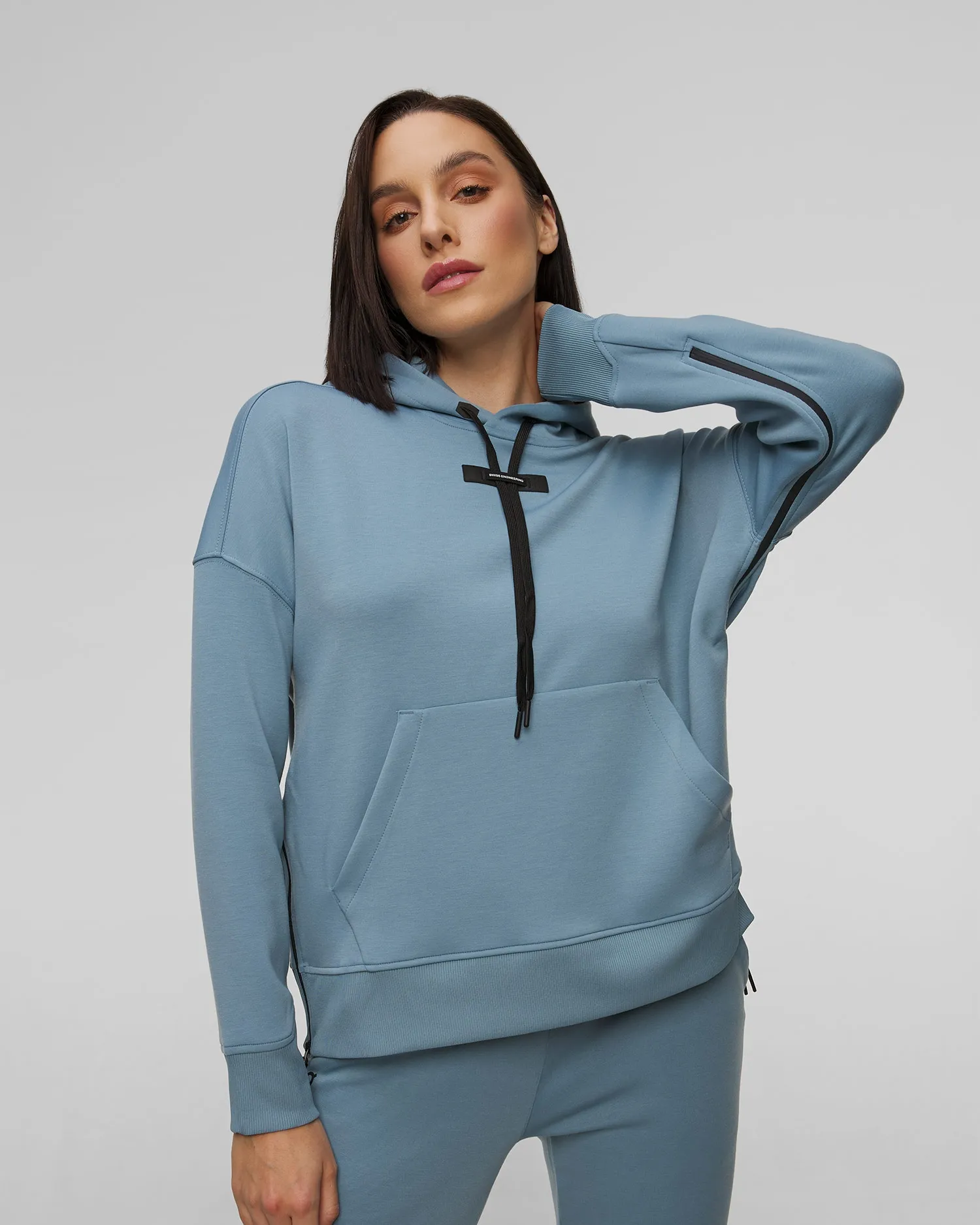 Women's On Running Hoodie 1WE11792523-coast