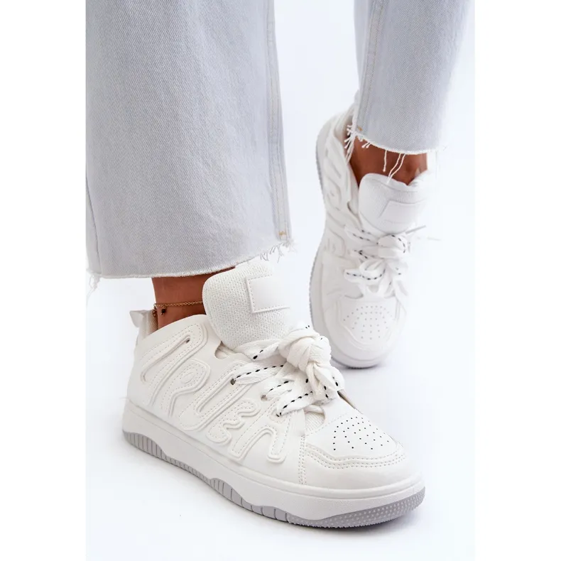 Women's Eco Leather Sneakers White Berilla