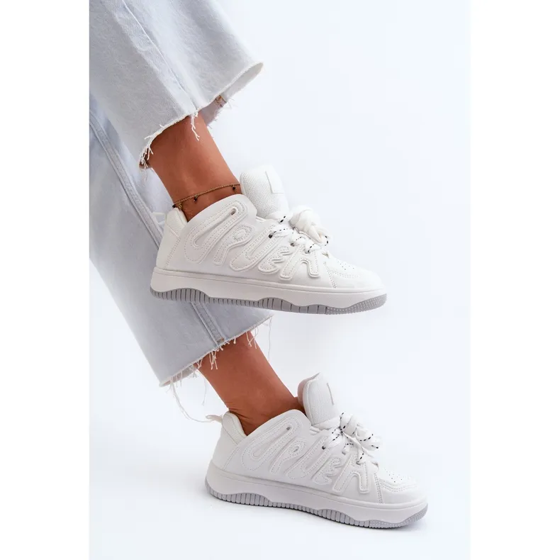 Women's Eco Leather Sneakers White Berilla