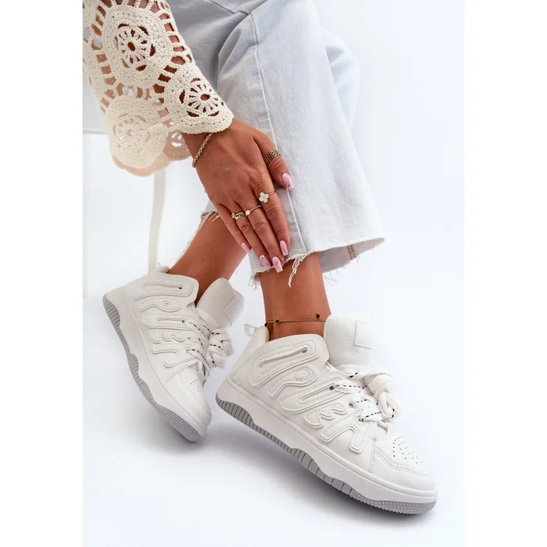 Women's Eco Leather Sneakers White Berilla