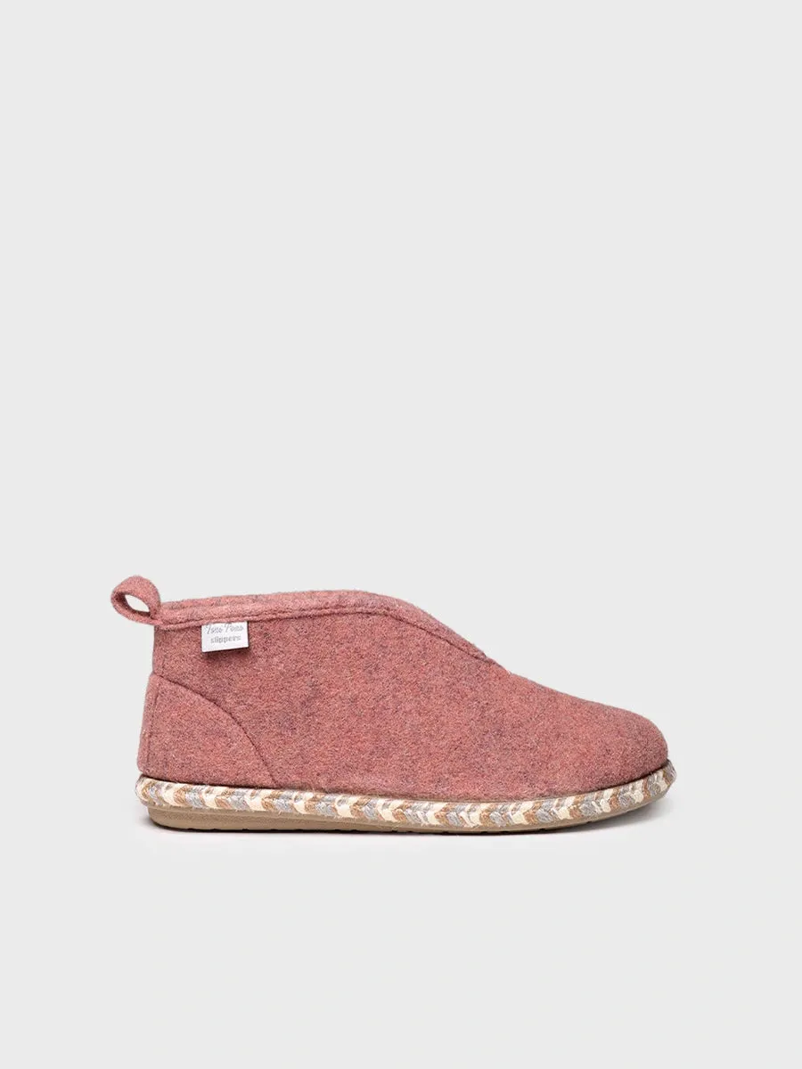 Women's slipper in felt - DORIA-FP