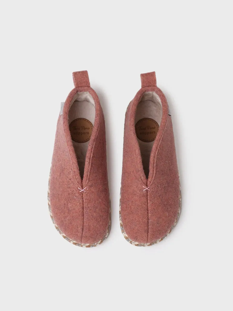 Women's slipper in felt - DORIA-FP