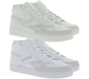 Zapatillas Reebok Club C Form Hi Top para mujer y hombre, zapatos Retro de cuero genuino FZ6030 blanco o GY0036 beige